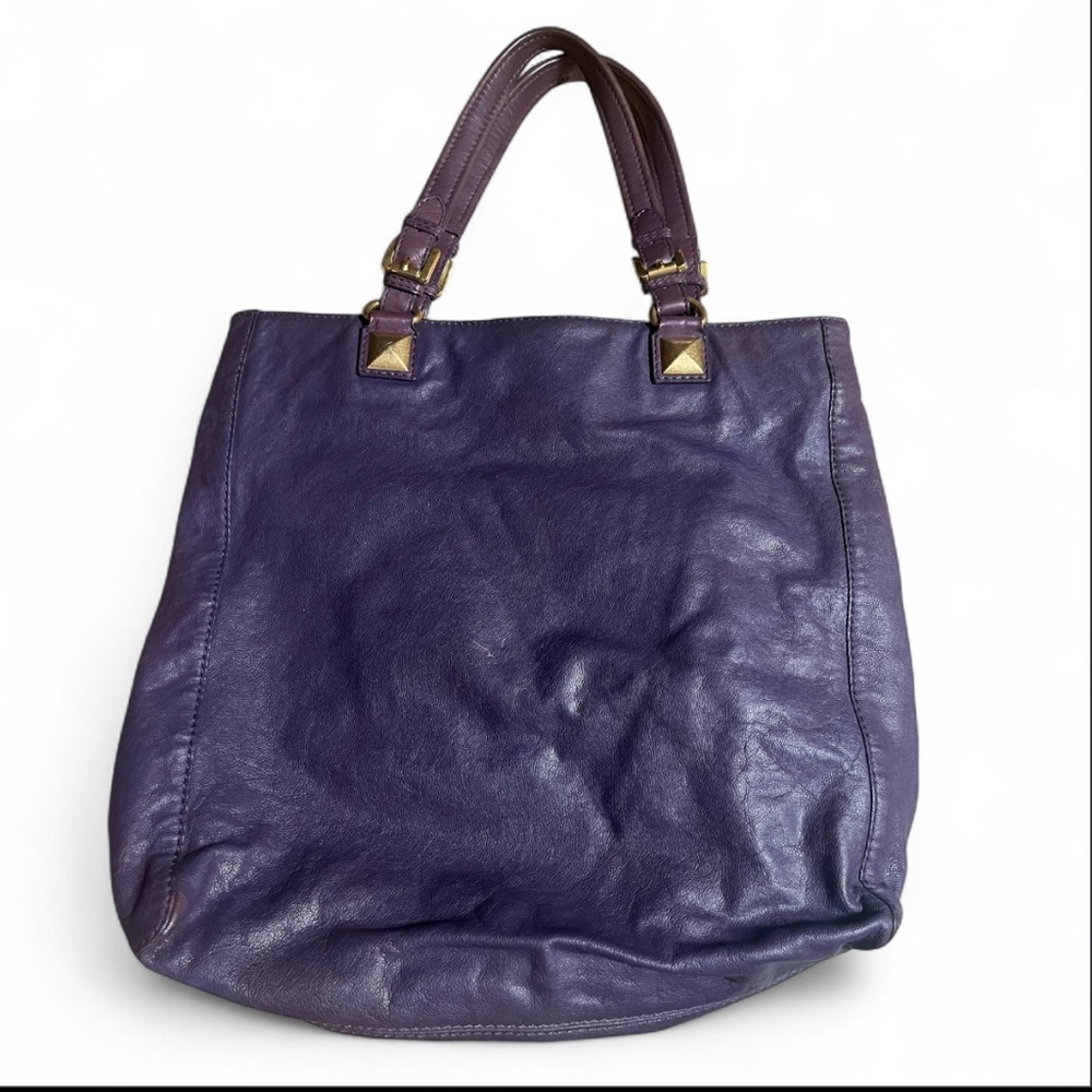 Michael Kors Purple Tote Bag - Picture 2 of 7
